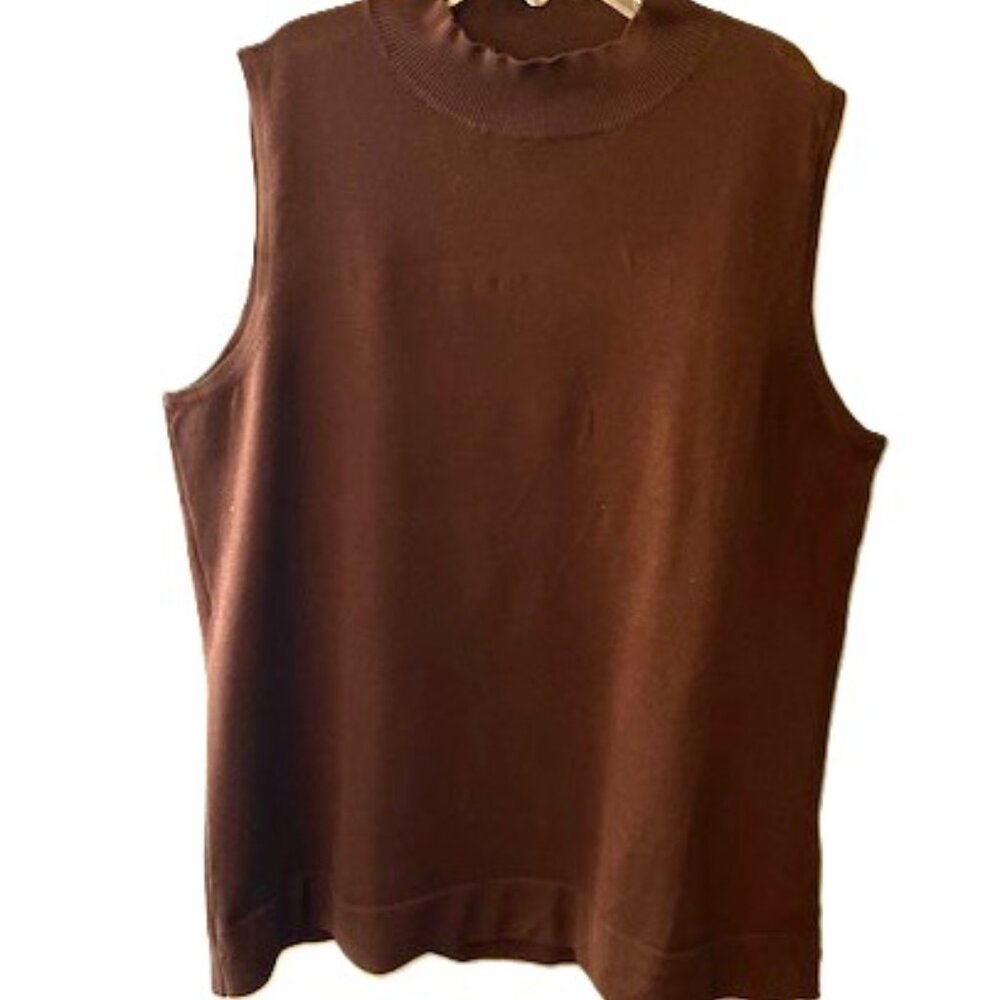 Sleeveless knit top from August Silk